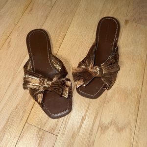 Rose Gold Loeffler Randall slides